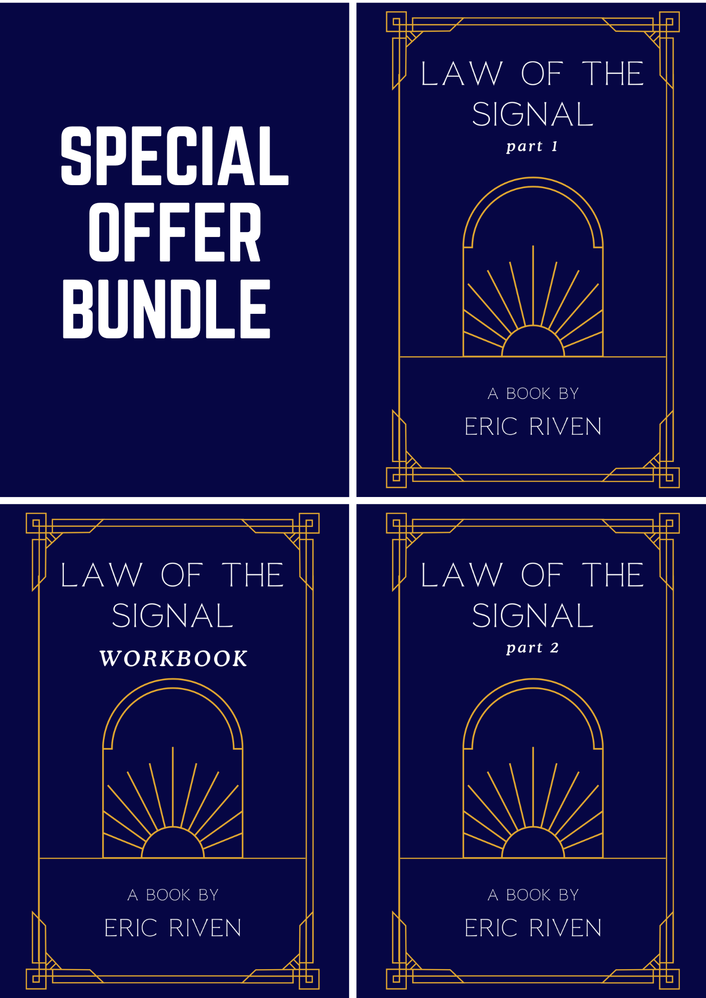 Bundle Law Of The Signal Part 1 + Part 2 + Workbook(Ebook + Audibook)